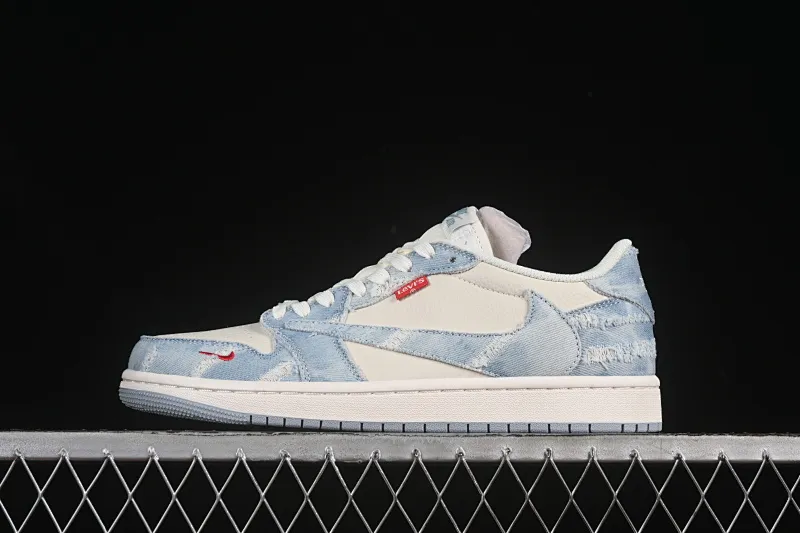 All categories Air Jordan Jordan series basketball shoes Air Jordan 1 Low high-end customized low-top sneakers Travis Scott x Fragment Design x Air Jordan 1 Low OG SP AJ1 Levi's joint low-top cultural casual sneakers LE2436-137